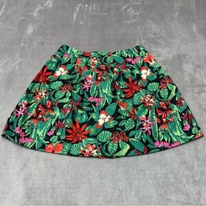 Zara trafaluc collection Multicolor Floral flowy mini Skirt women’s size XS
